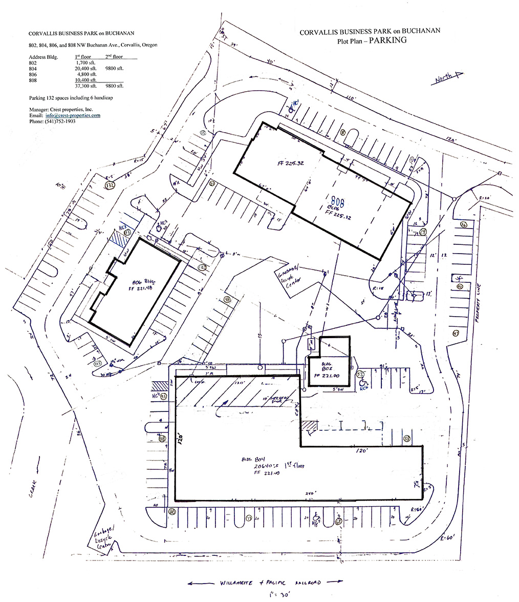 Park Map – Corvallis Business Park